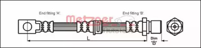 Шлангопровод METZGER 4111758